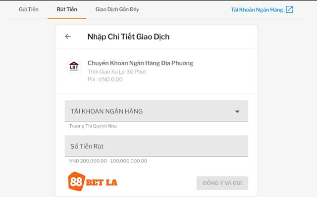 88Bet rút tiền: Cẩm nang rút tiền qua ngân hàng